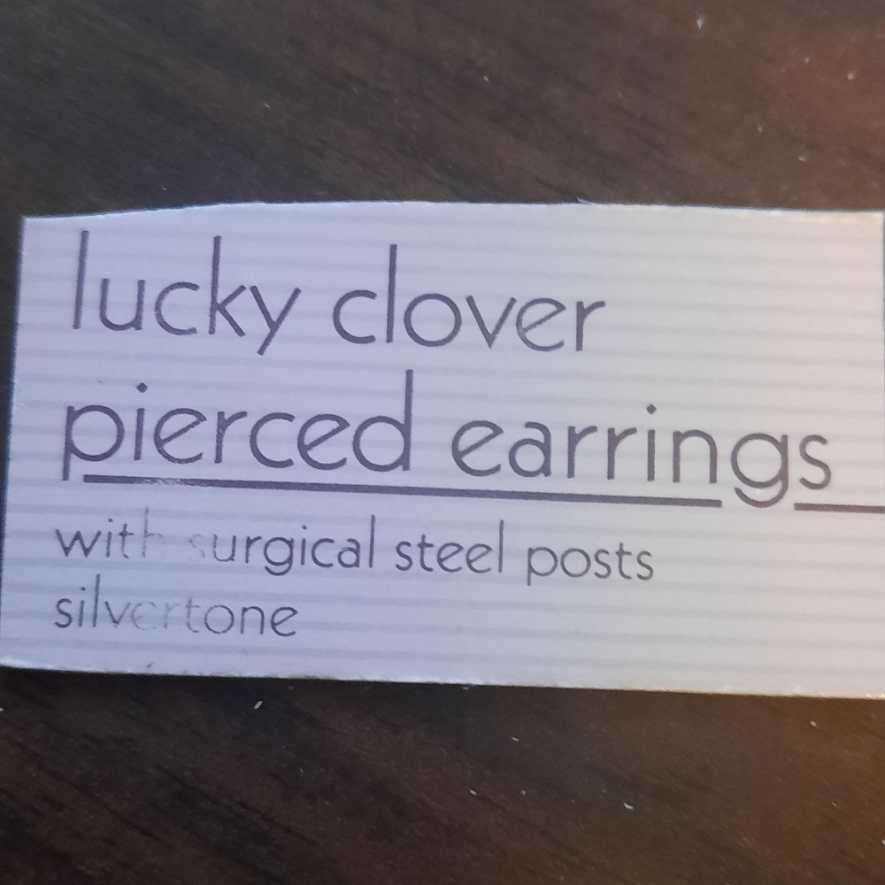 Clover earrings